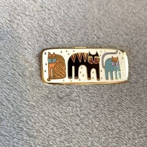 Laurel Burch ‘Fantastic Felines’ Pin!  EUC